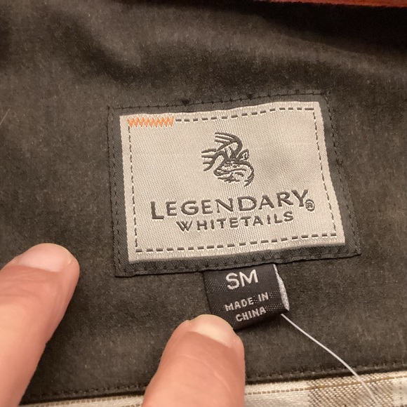 Legendary Whitetails Mens Rancher Shirt Long sleeve button down size small NWT - Picture 7 of 12